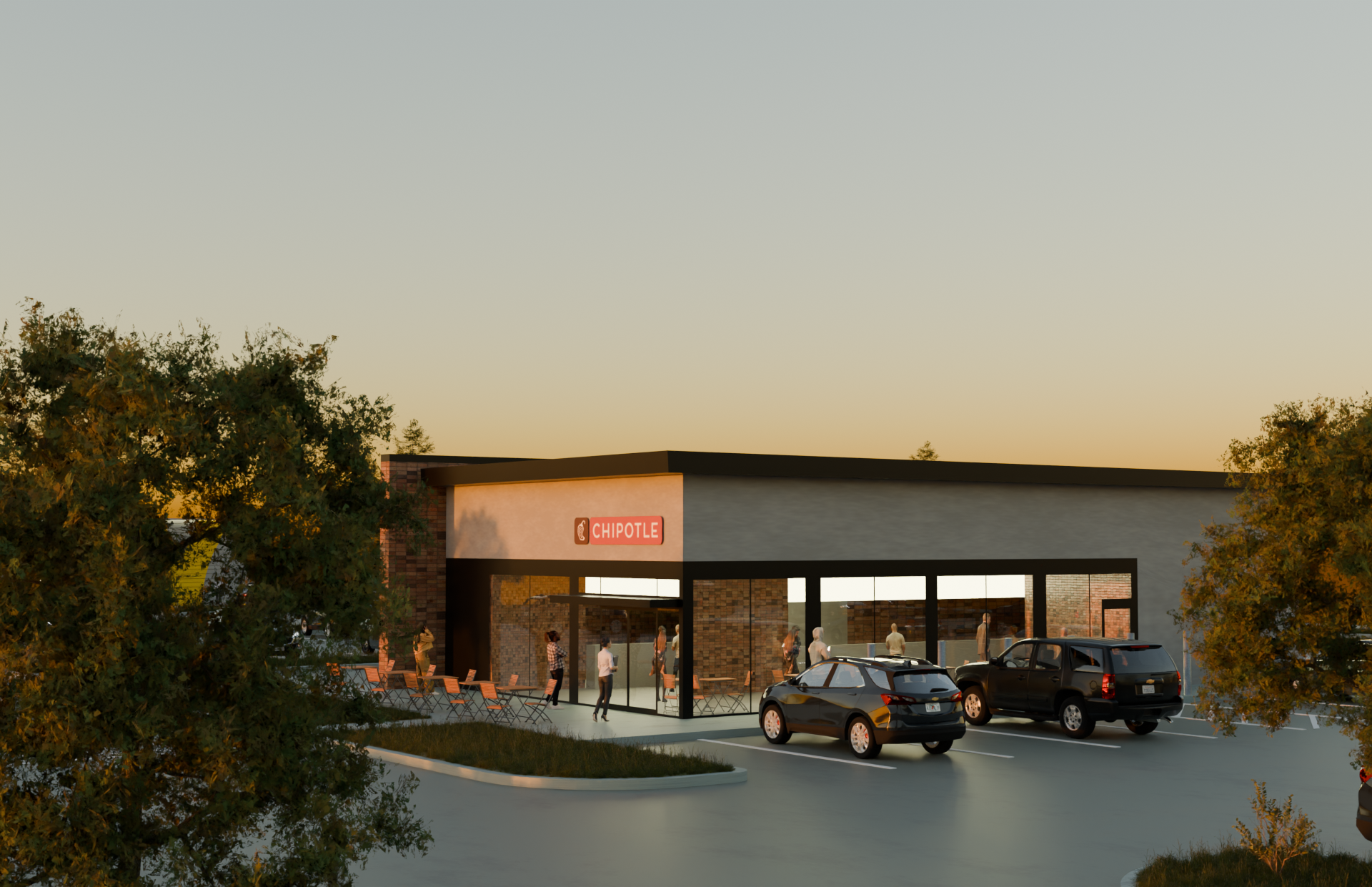 DeSoto commercial development, render four